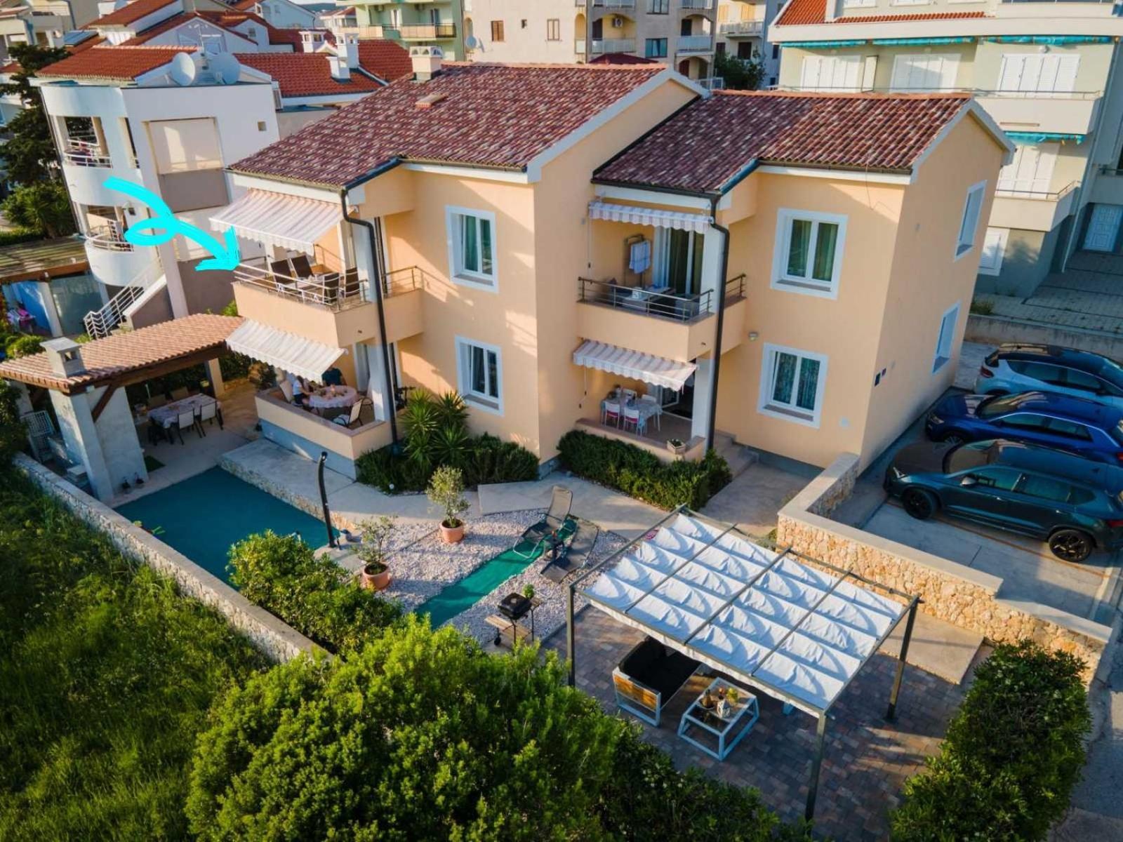 Apartment Traversa Novalja Εξωτερικό φωτογραφία