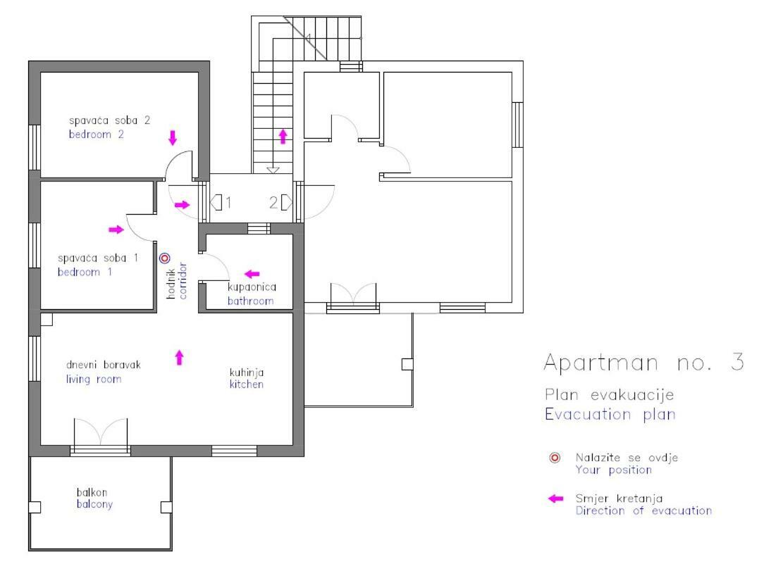Apartment Traversa Novalja Εξωτερικό φωτογραφία